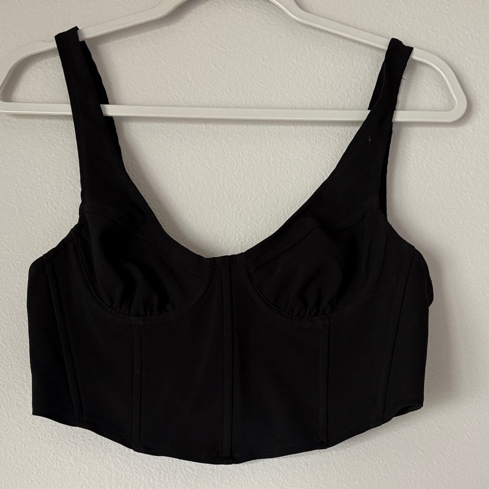 Fashion Nova Black Tank Top